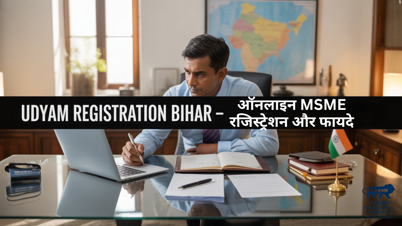Udyam Registration Bihar | MSME रजिस्ट्रेशन बिहार | छोटे व्यवसाय के लाभ