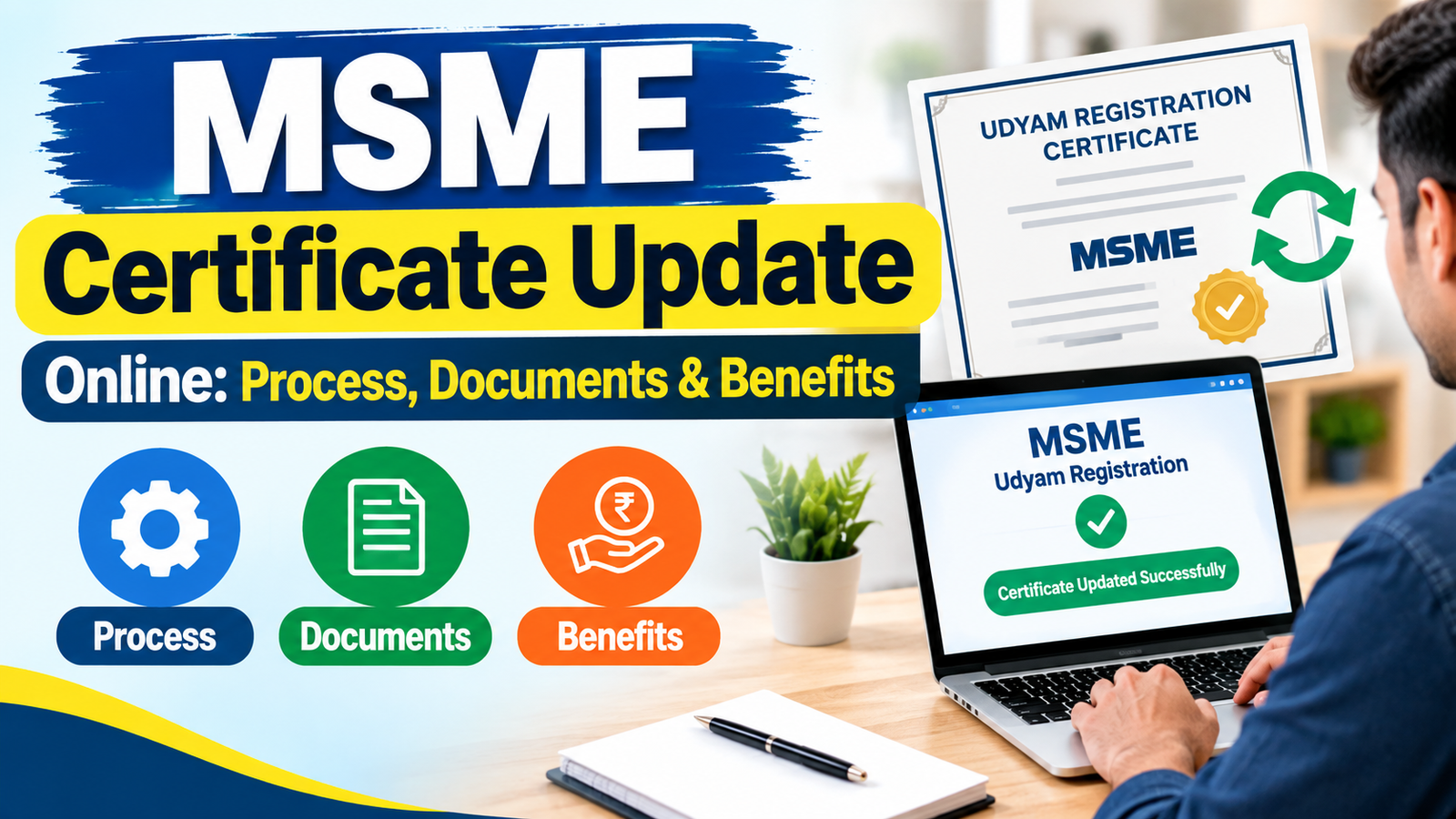MSME Certificate Update Online 2026: Complete Guide