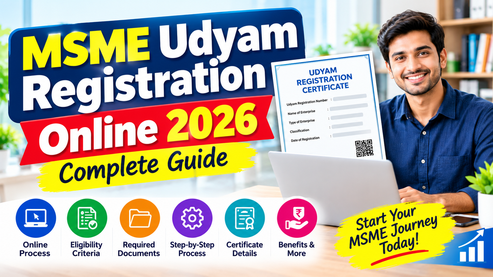 MSME Udyam Registration 2026: Online Process & Guide