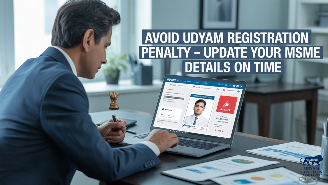 Udyam Registration Penalty | MSME जुर्माना | गलत उद्यम सर्टिफिकेट सुधार