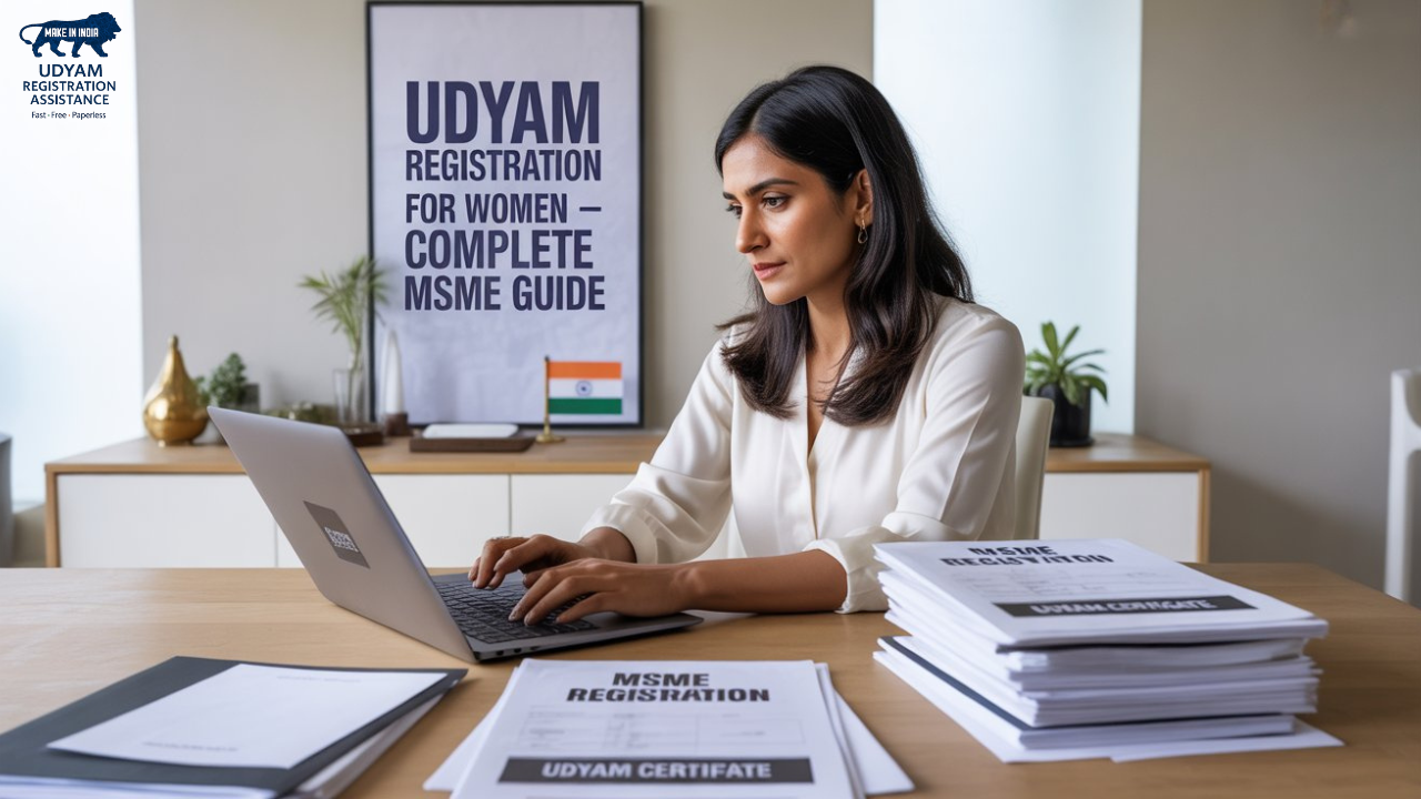 Udyam Registration for Women | महिला उद्यमियों के लिए MSME रजिस्ट्रेशन गाइड